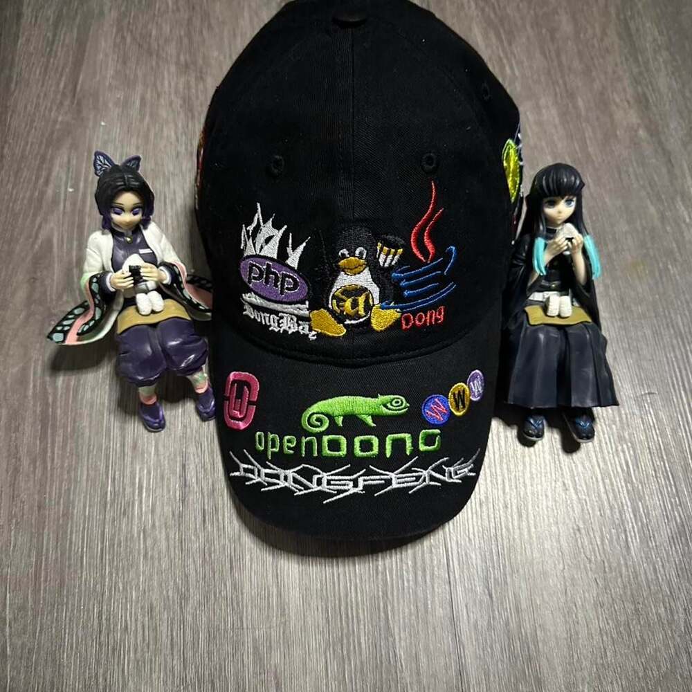Dongfengfive System Administrator Cap, Tech & P2P Networking Streetwear